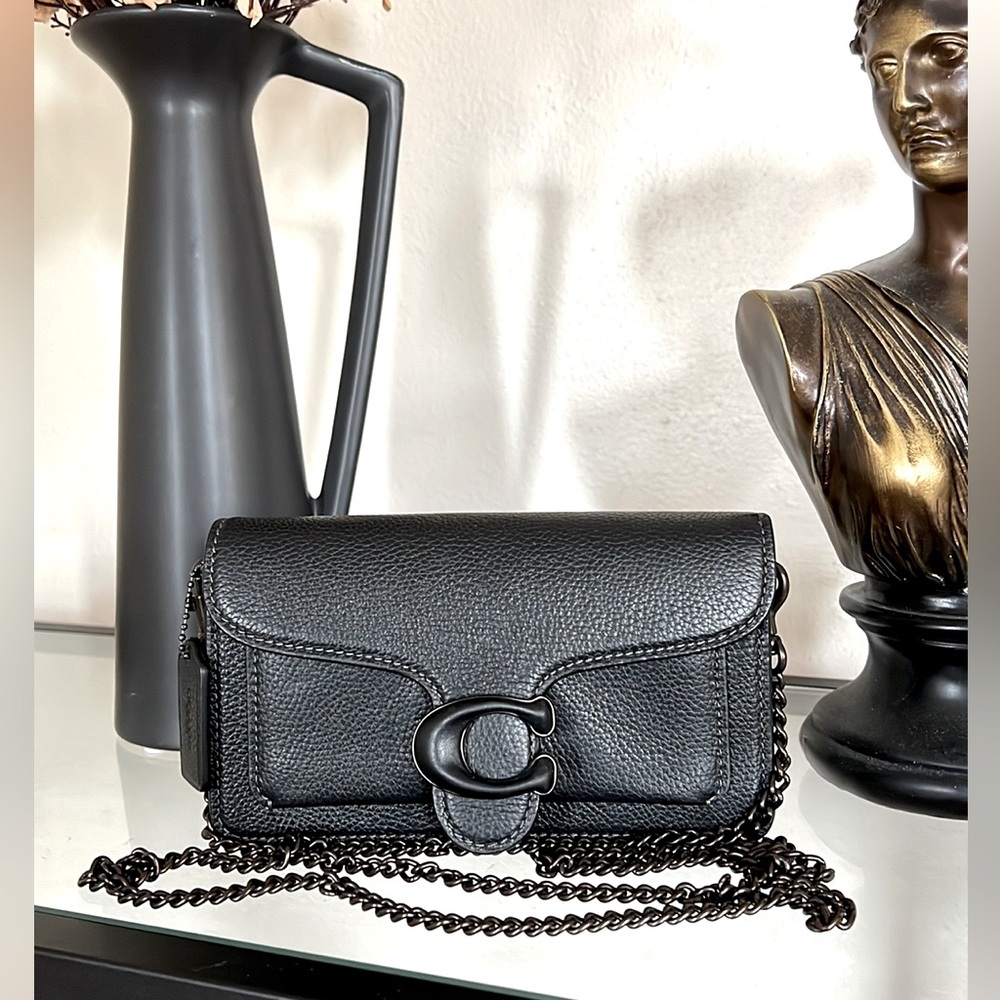 Black Coach Tabby Crossbody